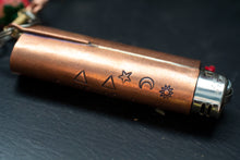 Load image into Gallery viewer, 666 Angel Number Lighter Case Keychain