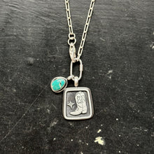 Load image into Gallery viewer, Cowboy Boot Carabiner Necklaces