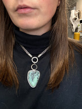 Load image into Gallery viewer, Amazonite & Etruscan Chain Necklace
