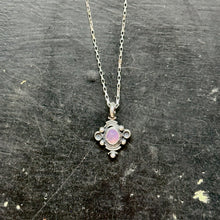 Load image into Gallery viewer, Marcella Talisman| Opalized Kashmir Sapphire