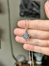 Load image into Gallery viewer, Marcella Talisman| Opalized Kashmir Sapphire