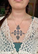 Load image into Gallery viewer, Marcella Talisman| Opalized Kashmir Sapphire