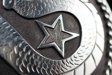 Load image into Gallery viewer, Serpent Belt Buckle| .925 Sterling silver|Hand Engraved