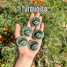 Load image into Gallery viewer, Ceramic Eyeball Medallions