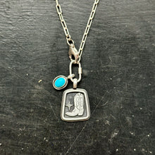 Load image into Gallery viewer, Cowboy Boot Carabiner Necklaces