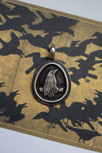 Load image into Gallery viewer, Crow Pendant| Made To Order | Symbols