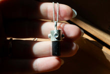 Load image into Gallery viewer, 15: Black Tourmaline & Labradorite Pendant