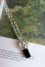 Load image into Gallery viewer, 15: Black Tourmaline & Labradorite Pendant