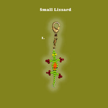 Load image into Gallery viewer, Beaded Lizard Charms