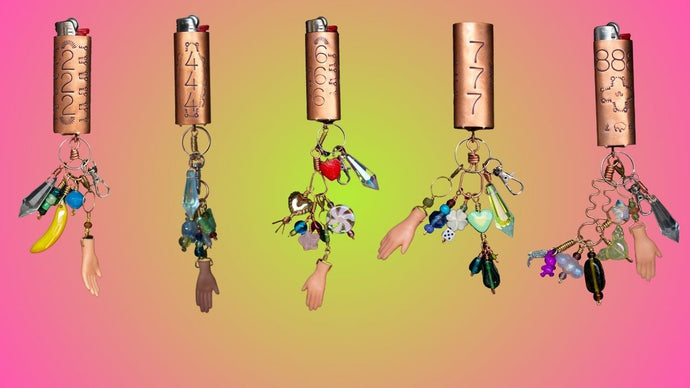 Transforming BIC Lighter Cases Into Lisa Frank Inspired Keychains