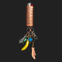 Load image into Gallery viewer, 222 Angel Number Lighter Case Keychain
