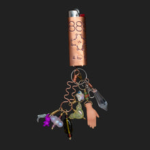 Load image into Gallery viewer, 888 Angel Number Lighter Case Keychain
