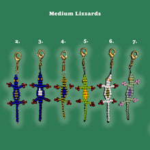Load image into Gallery viewer, Beaded Lizard Charms
