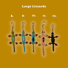Load image into Gallery viewer, Beaded Lizard Charms

