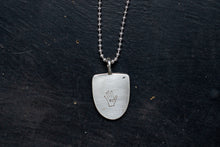 Load image into Gallery viewer, Scorpion Symbols Necklace | Garnet | .925 sterling silver|
