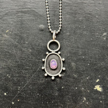 Load image into Gallery viewer, Hekate Talisman | Opalized Kashmir Sapphire
