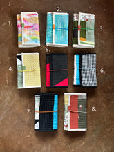 Load image into Gallery viewer, Tall Pocket Quilted Notebooks
