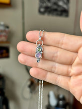 Load image into Gallery viewer, Irene| Opalized Kashmir Sapphire &amp; Peridot

