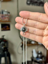 Load image into Gallery viewer, Portal Necklace | Rainbow Obsidian
