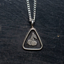 Load image into Gallery viewer, Cherries Necklace | .925 sterling silver
