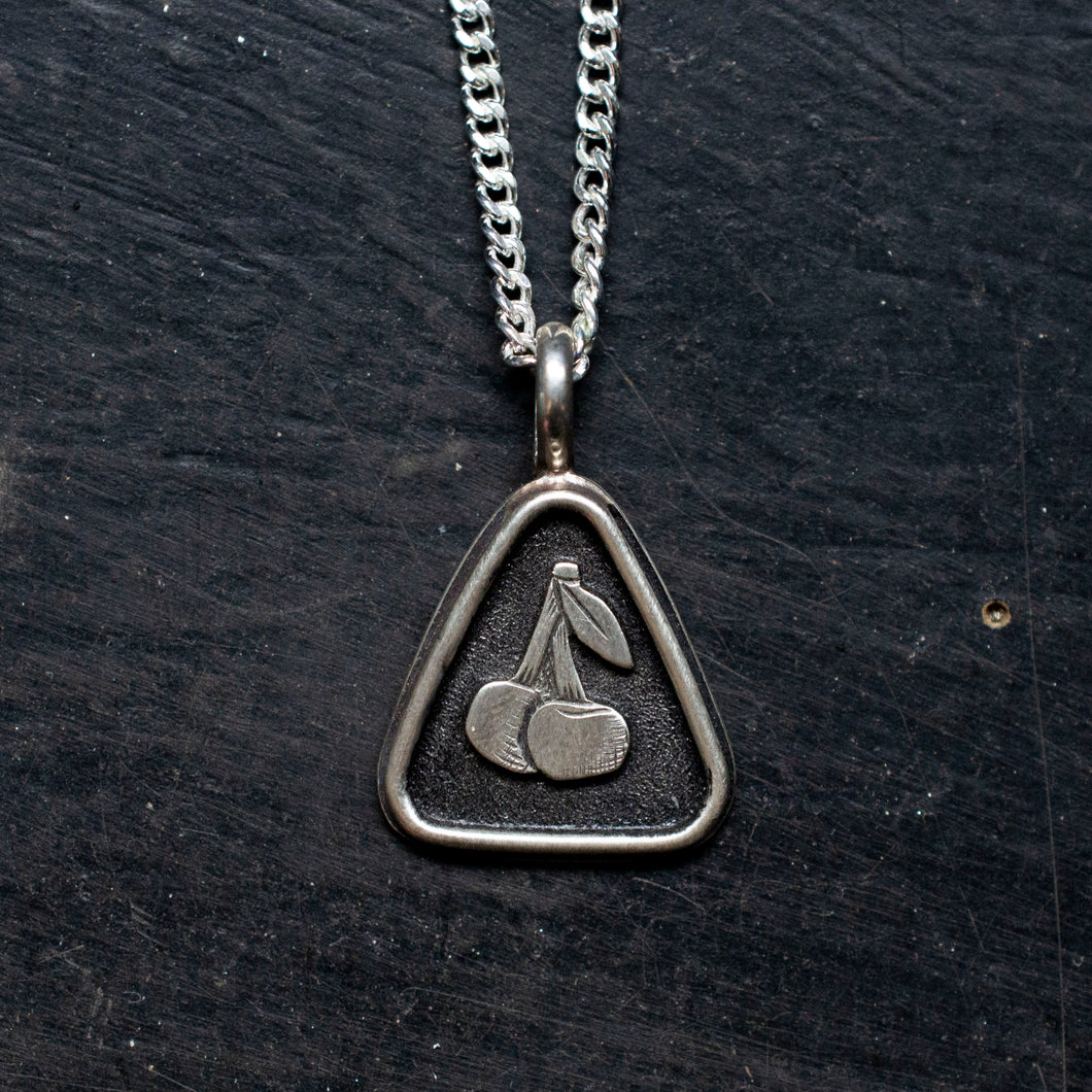 Cherries Necklace | .925 sterling silver