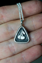 Load image into Gallery viewer, Cherries Necklace | .925 sterling silver
