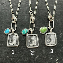 Load image into Gallery viewer, Cowboy Boot Carabiner Necklaces
