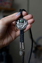 Load image into Gallery viewer, Desert Collection| Bolo Tie| .925 Silver| Turquoise
