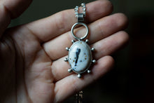 Load image into Gallery viewer, Hekate Necklace| .925 Silver| Jasper &amp; Hematite| Grounding

