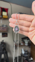 Load and play video in Gallery viewer, Hekate Talisman | Opalized Kashmir Sapphire

