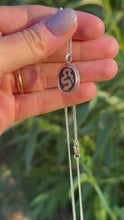 Load and play video in Gallery viewer, Serpent Necklace | .925 sterling silver | Symbols | One Of A Kind
