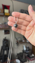 Load and play video in Gallery viewer, Portal Necklace | Rainbow Obsidian
