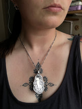Load image into Gallery viewer, Rabbit Necklace| .925 silver| Various Gemstones
