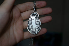 Load image into Gallery viewer, Rabbit Necklace| .925 silver| Various Gemstones
