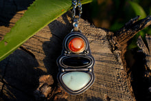 Load image into Gallery viewer, Rabbit Necklace| .925 silver| Various Gemstones
